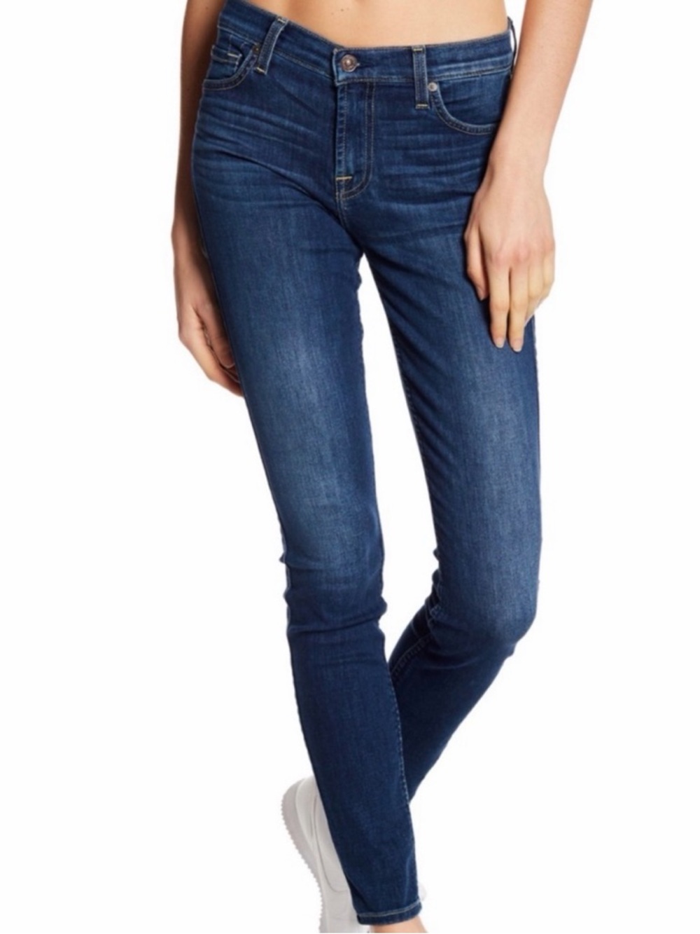 7 For All Mankind Gwenevere Jeans Medium Wash Womens Size 24